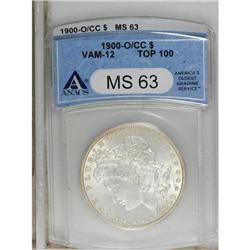 1900-O/CC $1 MS63 ANACS. NGC Census: (529/820). PCGS P