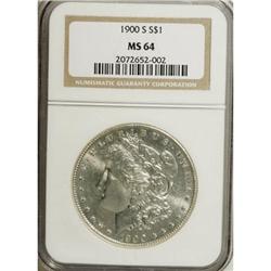 1900-S $1 MS64 NGC. NGC Census: (739/169). PCGS Po