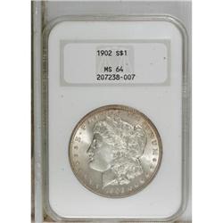 1902 $1 MS64 NGC. NGC Census: (1830/886). PCGS Pop