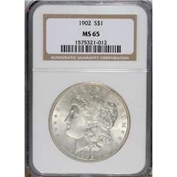 1902 $1 MS65 NGC. NGC Census: (748/145). PCGS Popu