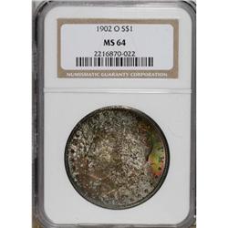 1902-O $1 MS64 NGC. NGC Census: (19443/5299). PCGS