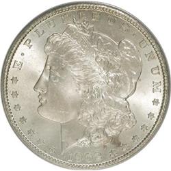 1902-O $1 MS65 PCGS. PCGS Population (3182/403). NGC C