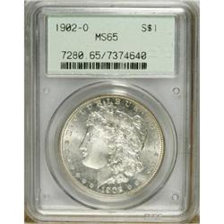 1902-O $1 MS65 PCGS. PCGS Population (3182/403). N