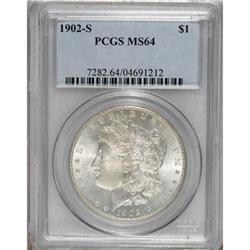 1902-S $1 MS64 PCGS. PCGS Population (1142/244). N