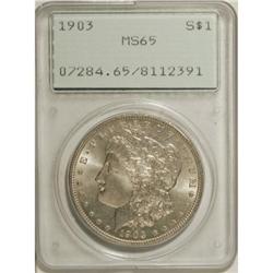 1903 $1 MS65 PCGS. PCGS Population (2324/747). NGC