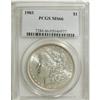 Image 1 : 1903 $1 MS66 PCGS. PCGS Population (687/60). NGC C