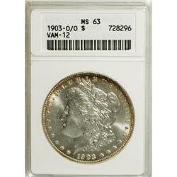 1903-O $1 MS63 PCGS. PCGS Population (2227/5381). NGC