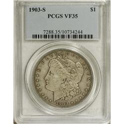 1903-S $1 VF35 PCGS. PCGS Population (92/995). NGC