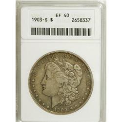 1903-S $1 XF40 ANACS. NGC Census: (89/655). PCGS P