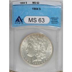 1904 $1 MS63 ANACS. NGC Census: (957/849). PCGS Po