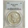 Image 1 : 1921 $1 AU50 PCGS. PCGS Population (173/9771). NGC