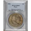 Image 1 : 1921 $1 MS63 PCGS. PCGS Population (2739/3997). NG