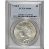 Image 1 : 1922-D $1 MS64 PCGS. PCGS Population (2582/1103).