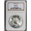 Image 3 : 1922-D $1 MS64 NGC. NGC Census: (2220/841). PCGS P