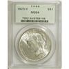 Image 1 : 1923-S $1 MS64 PCGS. PCGS Population (1292/96). NG