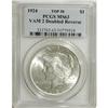 Image 1 : 1924 $1 MS63 PCGS. PCGS Population (4/2). NGC Census: