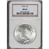 Image 3 : 1924 $1 MS66 NGC. NGC Census: (842/58). PCGS Popul