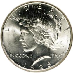 1926 $1 MS65 NGC. NGC Census: (535/38). PCGS Popul