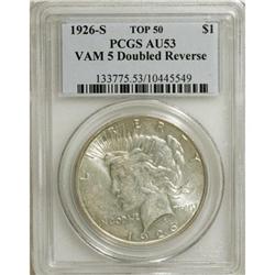 1926-S $1 AU53 PCGS. PCGS Population (2/4). NGC Censu