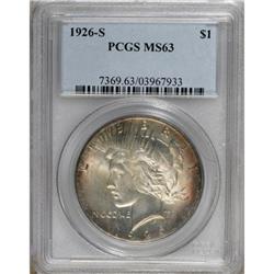 1926-S $1 MS63 PCGS. PCGS Population (1632/1900).