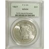 Image 1 : 1927 $1 MS64 PCGS. PCGS Population (1161/200). NGC