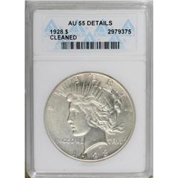 1928 $1 --Cleaned--ANACS. AU55 Details. NGC Census: