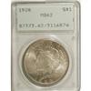 Image 1 : 1928 $1 MS62 PCGS. PCGS Population (1061/3202). NG