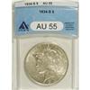 1934-S $1 AU55 ANACS. NGC Census: (173/1155). PCGS