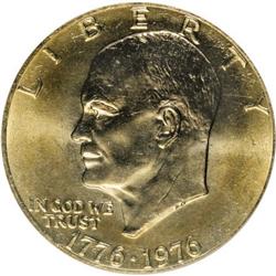 1976 $1 Type Two MS66 PCGS. PCGS Population (303/8