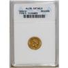 Image 1 : 1854 G$1 Type Two--Cleaned--ANACS. AU50 Details. N