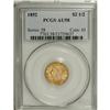 Image 1 : 1852 $2 1/2 AU58 PCGS. PCGS Population (83/215). N