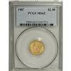 Image 1 : 1907 $2 1/2 MS62 PCGS. PCGS Population (1386/5016)
