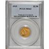 Image 1 : 1915 $2 1/2 MS62 PCGS. PCGS Population (1086/1403)