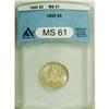 Image 1 : 1899 $5 MS61 ANACS. NGC Census: (1211/7011). PCGS