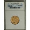 Image 1 : 1912 $5 --Cleaned--ANACS. MS60 Details. NGC Census: