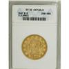 Image 1 : 1847 $10 --Cleaned--ANACS. XF45 Details. NGC Census