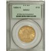 Image 1 : 1886-S $10 MS62 PCGS. PCGS Population (577/190). N