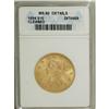 Image 1 : 1894 $10 --Cleaned--ANACS. MS60 Details. NGC Census