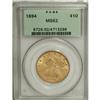 Image 3 : 1894 $10 MS62 PCGS. PCGS Population (5121/1273). N