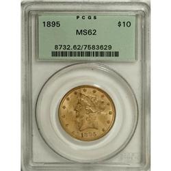 1895 $10 MS62 PCGS. PCGS Population (1620/367). NG
