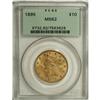1895 $10 MS62 PCGS. PCGS Population (1620/367). NG