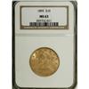 Image 1 : 1895 $10 MS63 NGC. NGC Census: (1288/151). PCGS Po