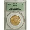 1900 $10 MS61 PCGS. PCGS Population (688/2019). NG