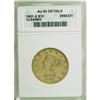 1901-S $10 --Cleaned--ANACS. AU55 Details. NGC Cens