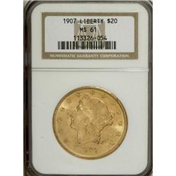 1907 $10 MS61 NGC. NGC Census: (3608/11806). PCGS