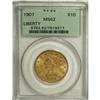 Image 1 : 1907 $10 MS62 PCGS. PCGS Population (5446/3067). N