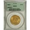 Image 1 : 1907 $10 MS62 PCGS. PCGS Population (5446/3067). N