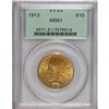 Image 1 : 1912 $10 MS61 PCGS. PCGS Population (430/1802). NG