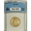 Image 1 : 1913 $10 AU50 ANACS. NGC Census: (6/3089). PCGS Po