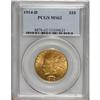 1914-D $10 MS62 PCGS. PCGS Population (377/420). N